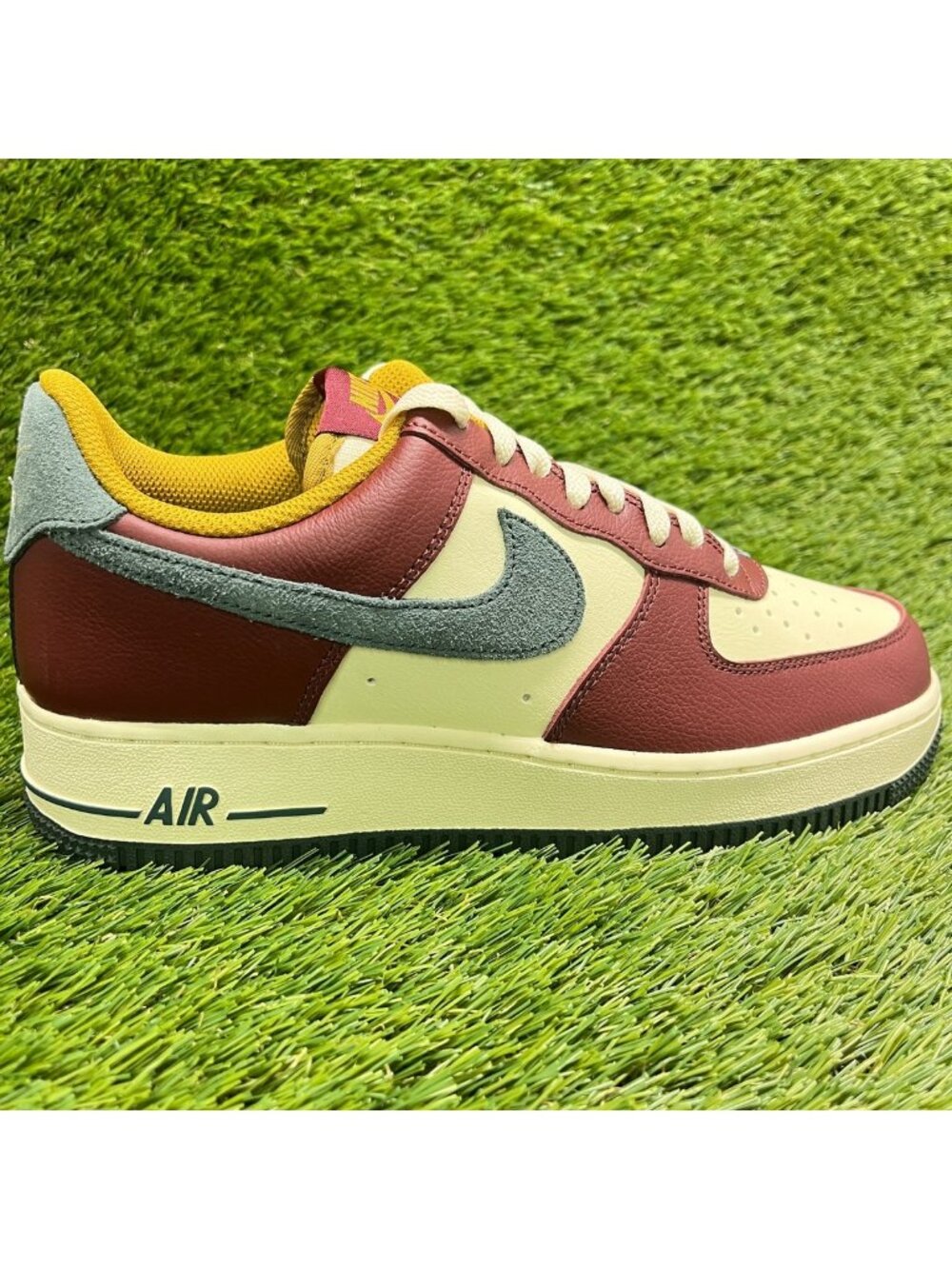 Nike Air Force 1 '07 LV8 Mens Size 7.5 Dark Team Red Athletic Shoes Sneakers
